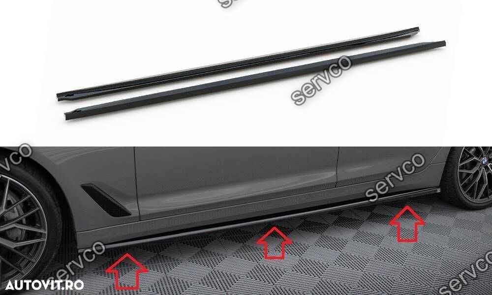 Pachet Exterior Prelungiri Body kit tuning Bmw Seria 5 G31 Touring 2020-2023 v8 - Maxton Design - 13