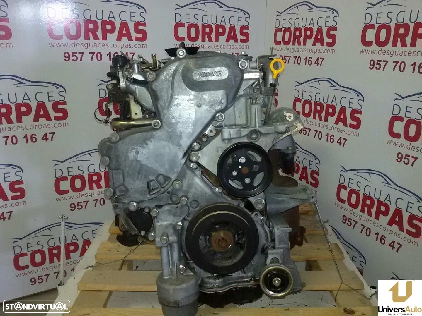 MOTOR COMPLETO NISSAN ALMERA II 2000 -YD22 - 2