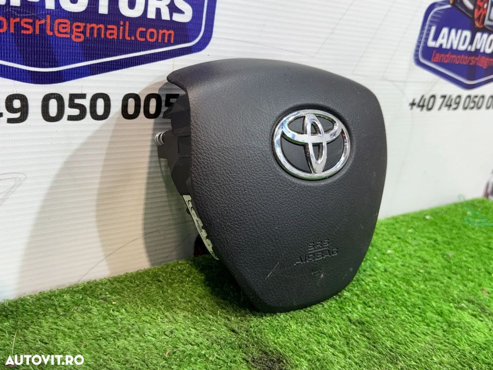 AIRBAG VOLAN TOYOTA AURIS 1.2 BENZINA 2017 COD OEM 45130-02450-C1 2013-2019 - 3