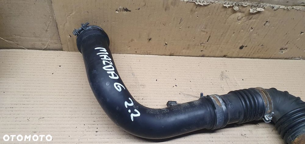 Przewód wąż rura intercoolera Mazda 6 II GH 2.2D R2AA-13-231 R2AA-13-76X - 4