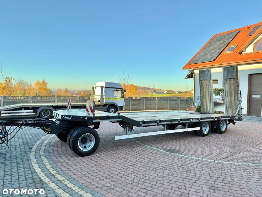 Fliegl DTS 300 *NISKOPODWOZIOWA, NAJAZDY HYDRAULICZNE, 3 osiowa, LAWETA, 2018ROK* - 4