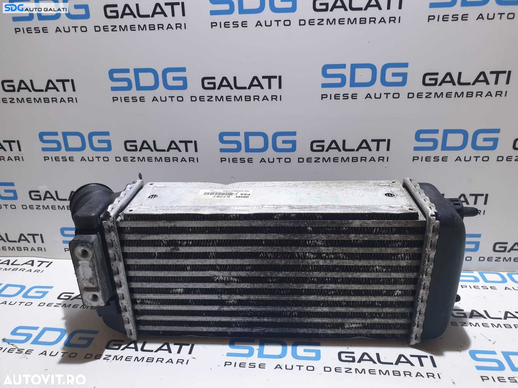 Radiator Intercooler Peugeot 206 1.6 HDI 1998 - 2012 Cod 9648402780 - 2