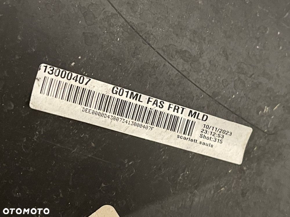 ZDERZAK PRZEDNI BMW X3 G01 M-PAKIET LCI LIFT 21-25 6xPDC PRZÓD 8081055 - 9