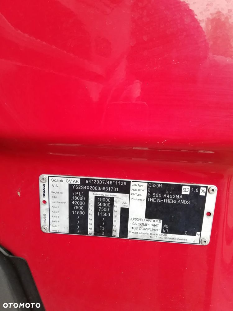 Scania N323 ,S500 - 20