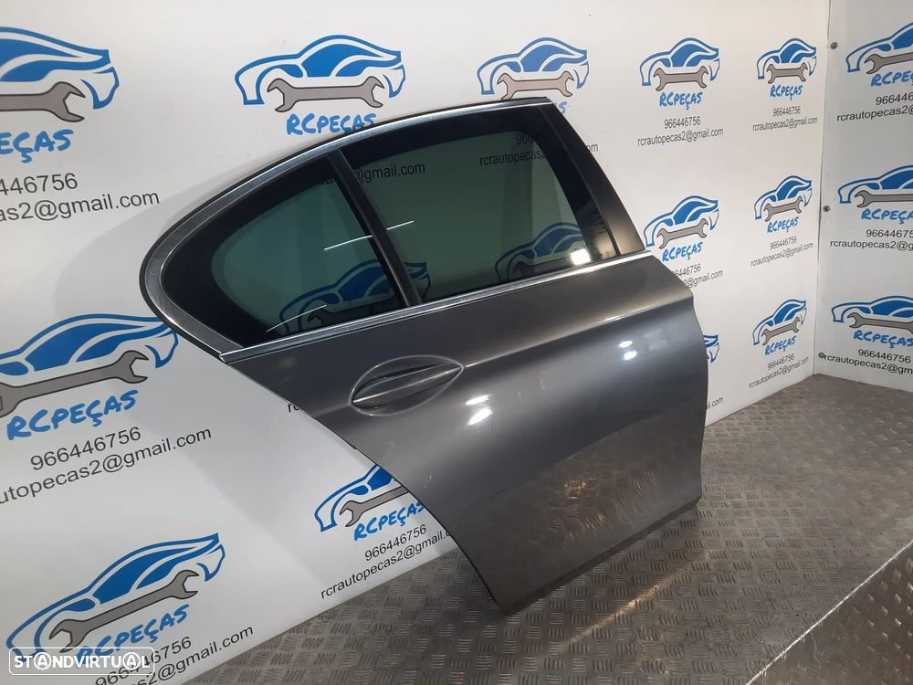 PORTA PORTAS TRASEIRA TRÁS DIREITA BMW SERIE 5 F10 SEDAN CARRO FECHO ELEVADOR MOTOR PUXADOR VIDRO ESCURECIDO - 2