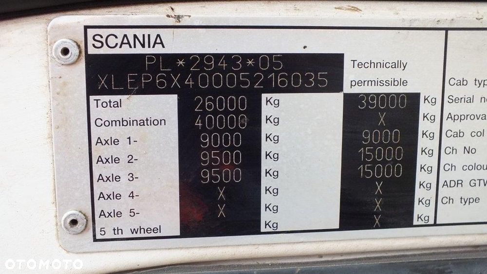 Scania P 380 E4 26.0t - 16