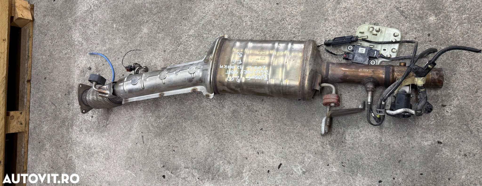 Catalizator, filtru particule EVOQUE L551, DISCOVERY SPORT motor 2.0 diesel E6 an 2019-2025 cod M8D2-5L219-AF - 2