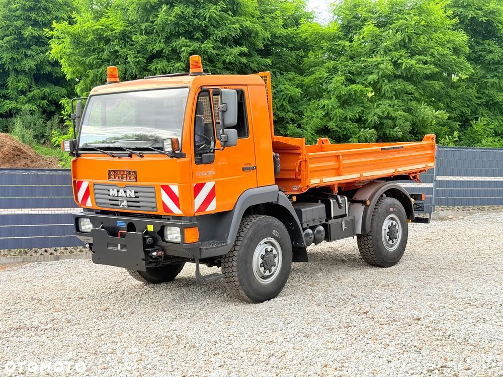 MAN * MAN 10-220 * Wywrotka Kiper Meiller * 4x4 * Zimowe Utrzymanie * Unimog * - 2