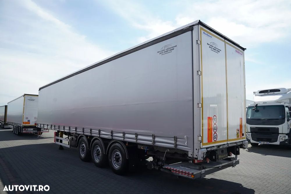 Fruehauf CORTINĂ / AXĂ DE RIDICAT / DHOLLANDIA LIFT 2.000 KG / PODEA REZISTENTĂ / - 5