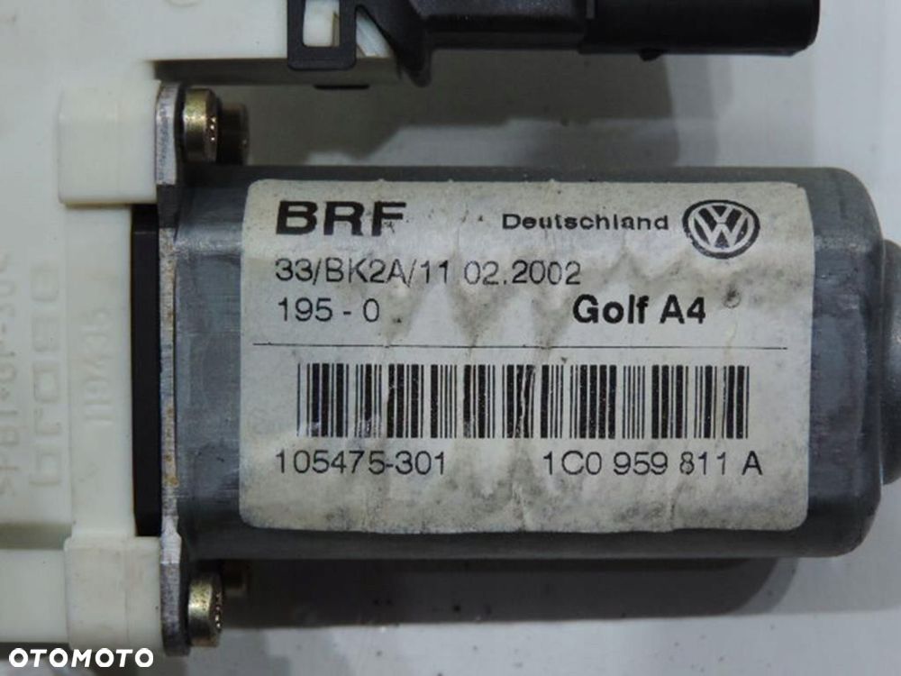 SILNICZEK SZYBY LEWY TYŁ VW GOLF IV - 4