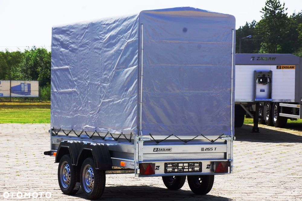 Zaslaw 2 osie, przyczepa towarowa MOCNA I SOLDNA DMC 750 KG - 31