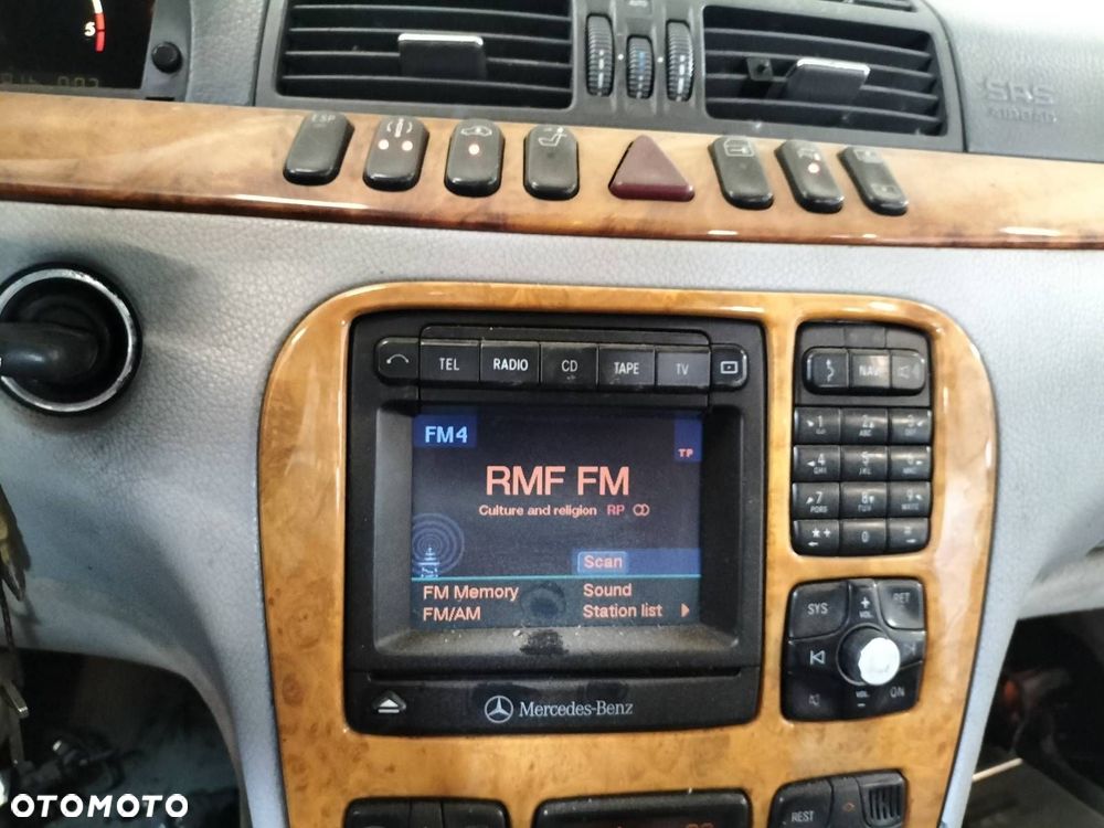 RADIO ODTWARZACZ COMMAND MERCEDES-BENZ W220 S320 2208270442 - 9