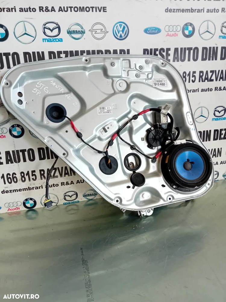 Panou Macara Geam Electrica Stanga Dreapta Spate Hyundai Santa Fe 2 II An 2006-2012 - 4