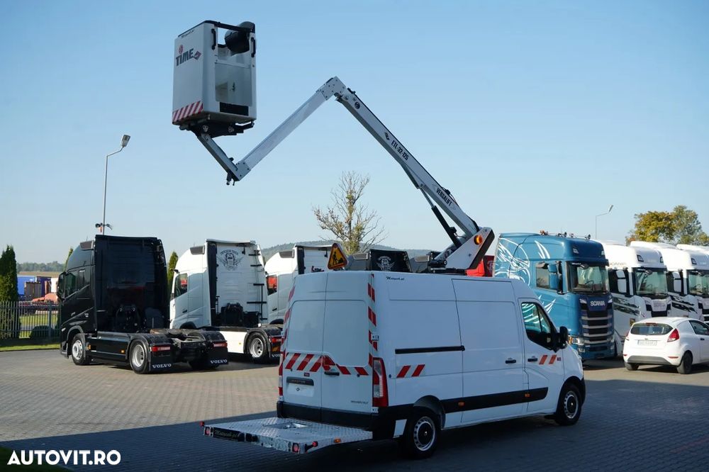 Renault MASTER / ELEVATOR BASIC - 10,5 m / TABLĂ + ELEVATOR / - 6