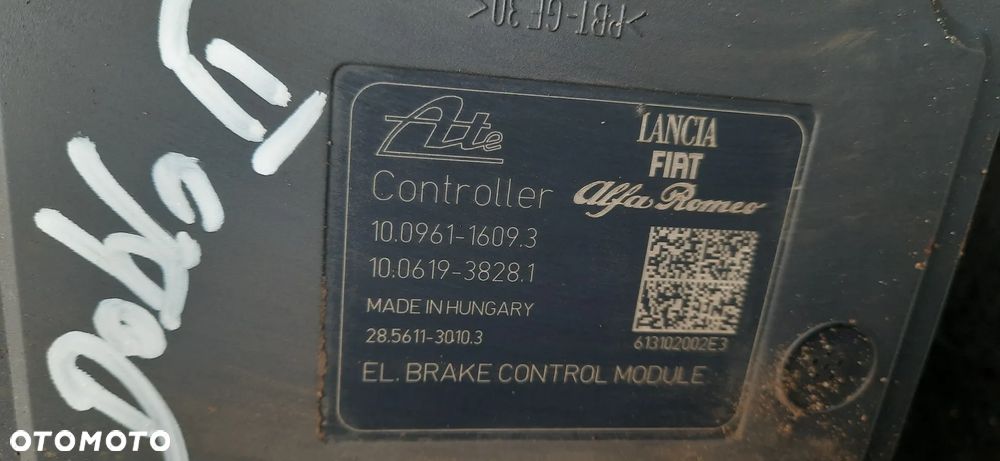 Fiat Doblo 2 Pompa ABS ATE 10.0961-1609.3 10.0619-3828.1 28.5611-3310.3 10.0212-0767.4 Pompa Paliwa Doblo 2 Combo D 0580203040 51827144 - 2