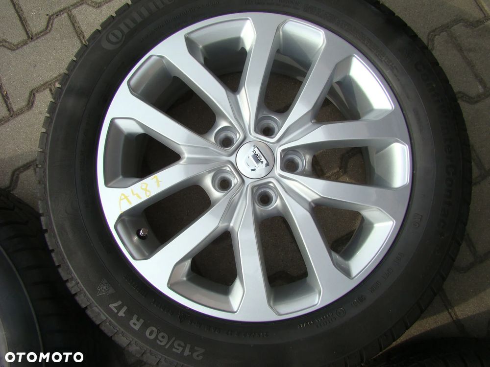 a487 5x114,3 Dacia Duster 7Jx17 et40 opony zimowe 215/60 R17 - 5