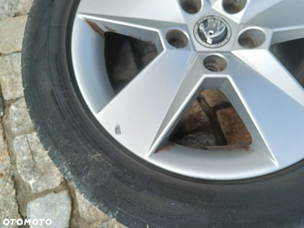 Felgi Aluminiowe 16 Skoda Octavia 3 5x112 ET46 5E0601025H Koła VW Seat Audi 6,5Jx16H2 - 6