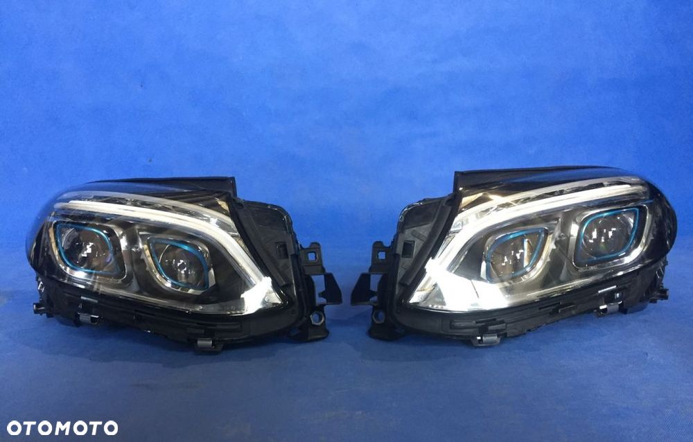 MERCEDES GLE W292 W166 LAMPA FULL LED BLUE HYBRID - 1
