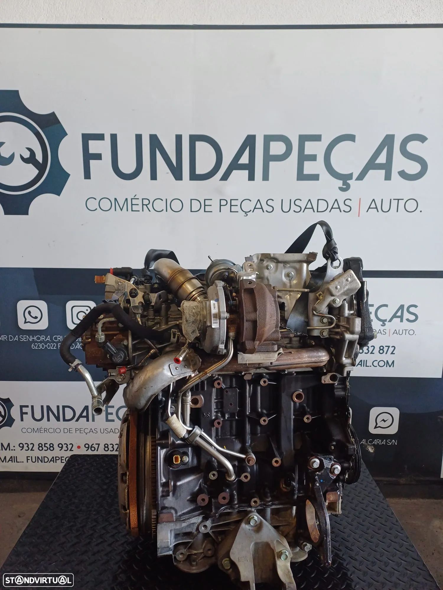 Motor Usado Renault Koleos 2.0 DCi 150Cv Ref: M9R 832 - 1