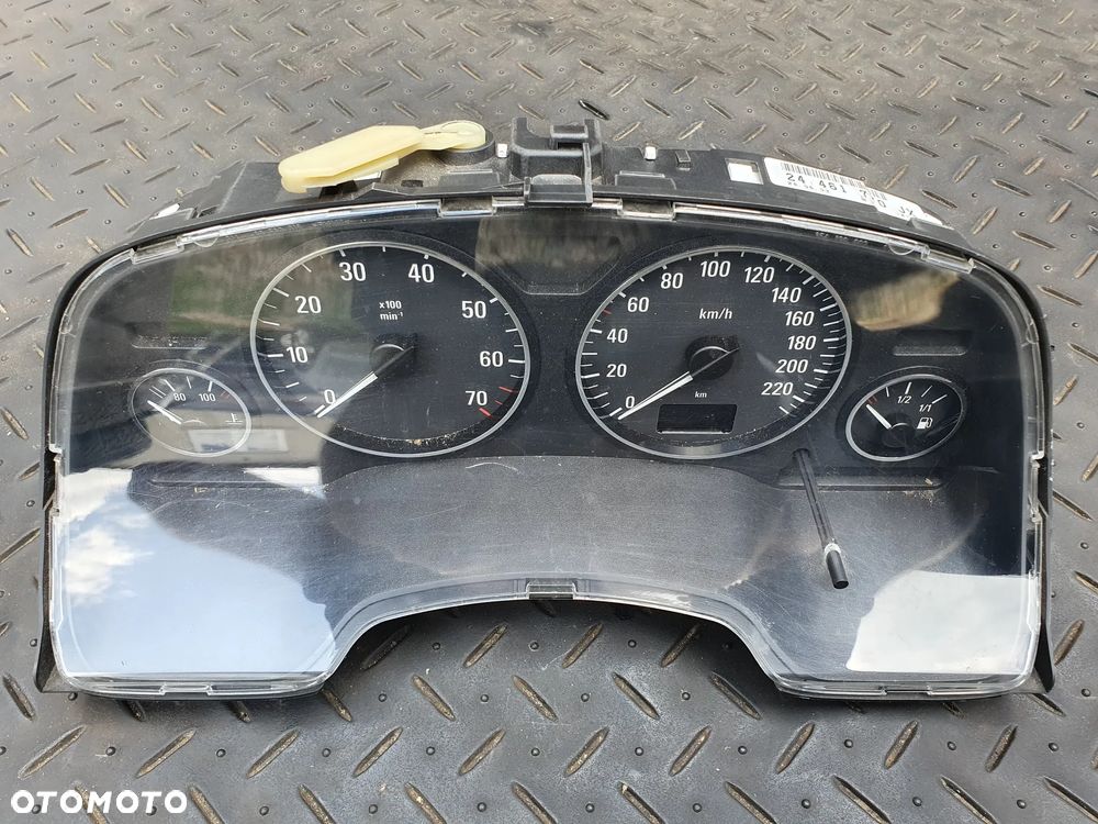 OPEL ZAFIRA A 1.8 LICZNIK ZEGARY PRĘDKOŚCIOMIERZ 24461770JX - 1