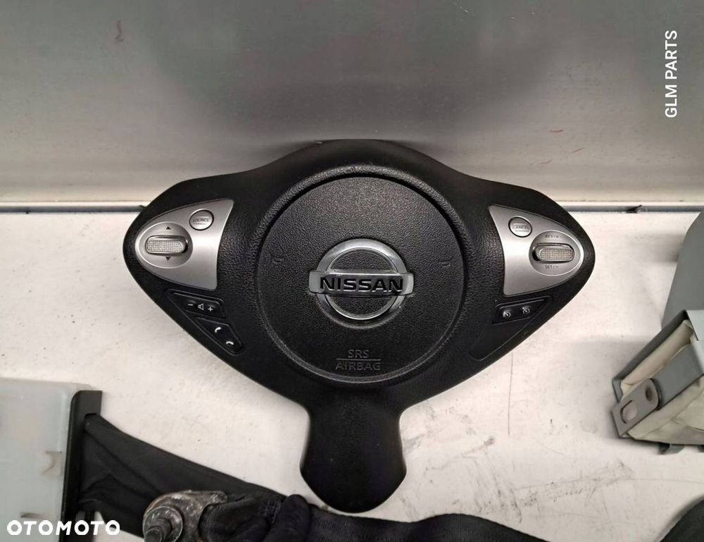 nissan juke i poduszki powietrzne airbag pasy komplet uk - 3