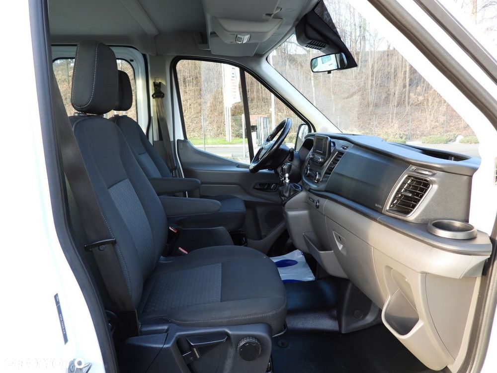 Ford TRANSIT 4X4 SKRZYNIA PODWÓJNA KABINA DOKA 6 MIEJSC TEMPOMAT LEDY ASO KLIMATYZACJA  170KM - 38