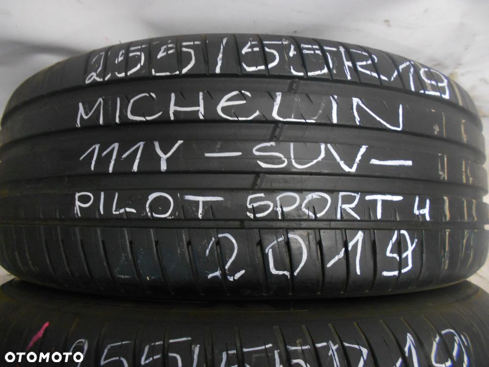 OPONY 255/55R19 MICHELIN PILOT SPORT 4 SUV DOT 2019 7.5MM - 2