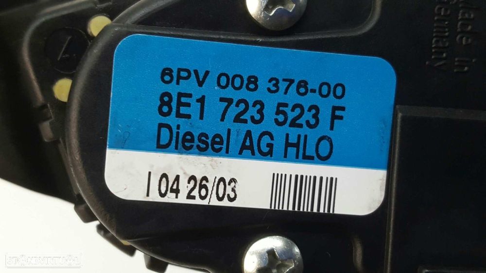 POTENCIÓMETRO PEDAL ACELERADOR AUDI A4 CABRIO (8H) 2.5 TDI - 5