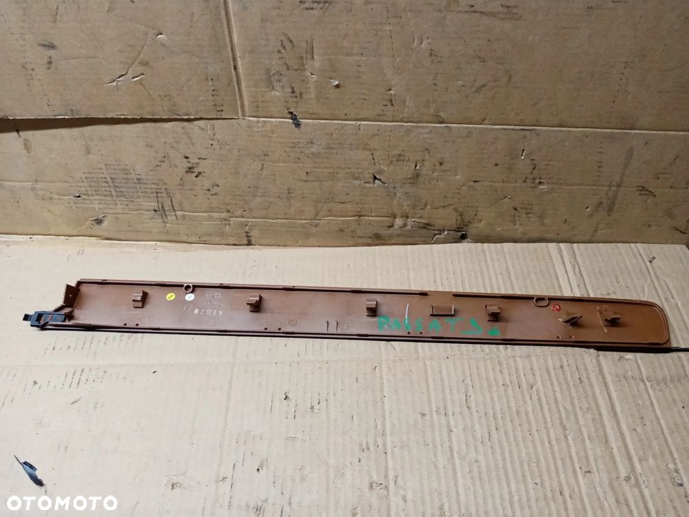 Listwa dekor konsoli drewno VW Passat B6 3C0 3C1857212G - 4