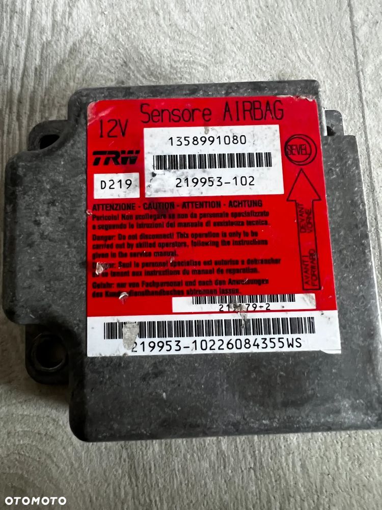 Sterownik Moduł 1358991080 219953-102 Jumper Ducato Boxer II - 2