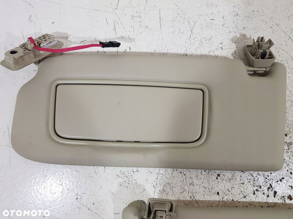 słoneczka osłona przeciwsłoneczna daszek pilot volvo xc60 i eu 12r komplet - 2