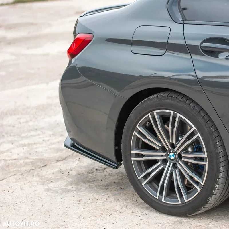 Extensii Splitere Prelungiri Extensie Bara Spate BMW G20, Negru Lucios - 2