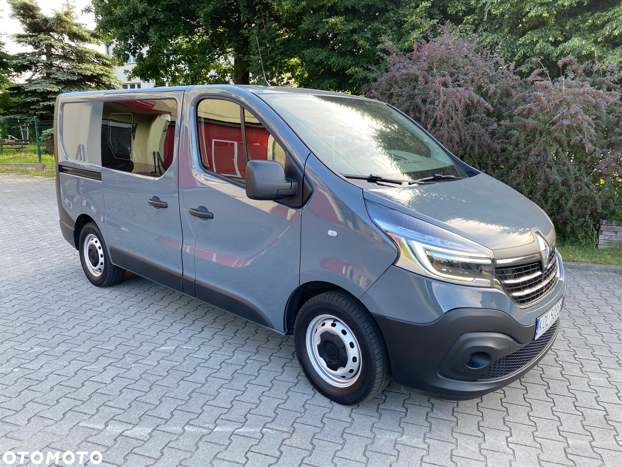 Renault Trafic 2.0 Doka 6 Osobowa Samochód Ciężarowy N1 Rejestracja 11.2021r - 6