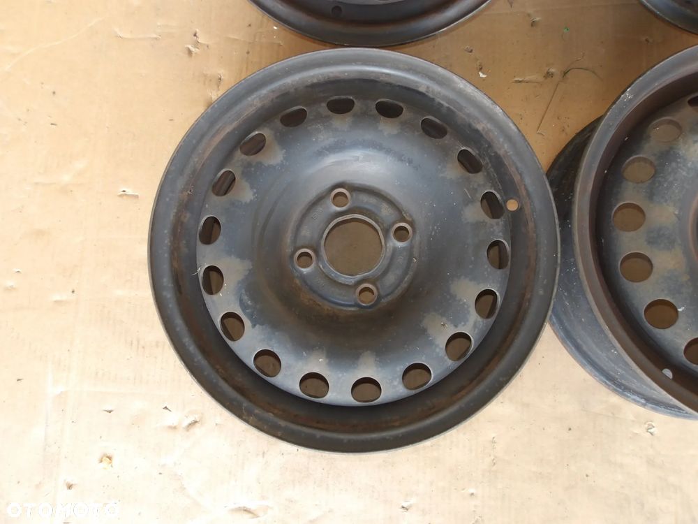 FELGI STALOWE 5X14 4X100 ET35 POLO LUPO UP MI 1S0601027 - 5