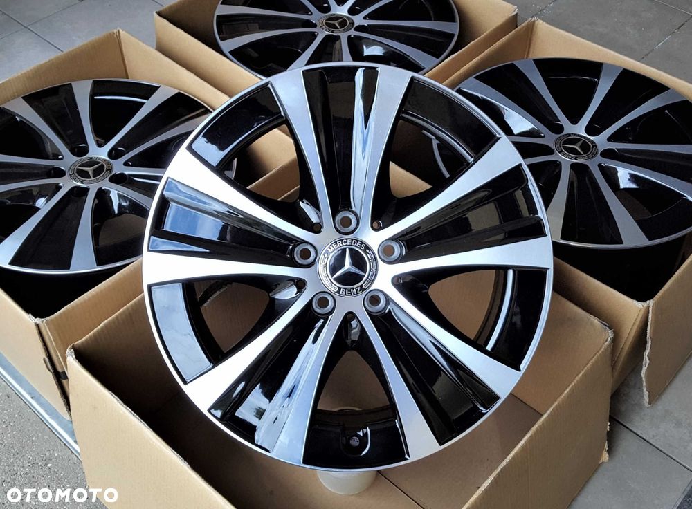 Alufelgi 18 5x112 Mercedes dwie szerokości C E S V CLK ML Vito 864#