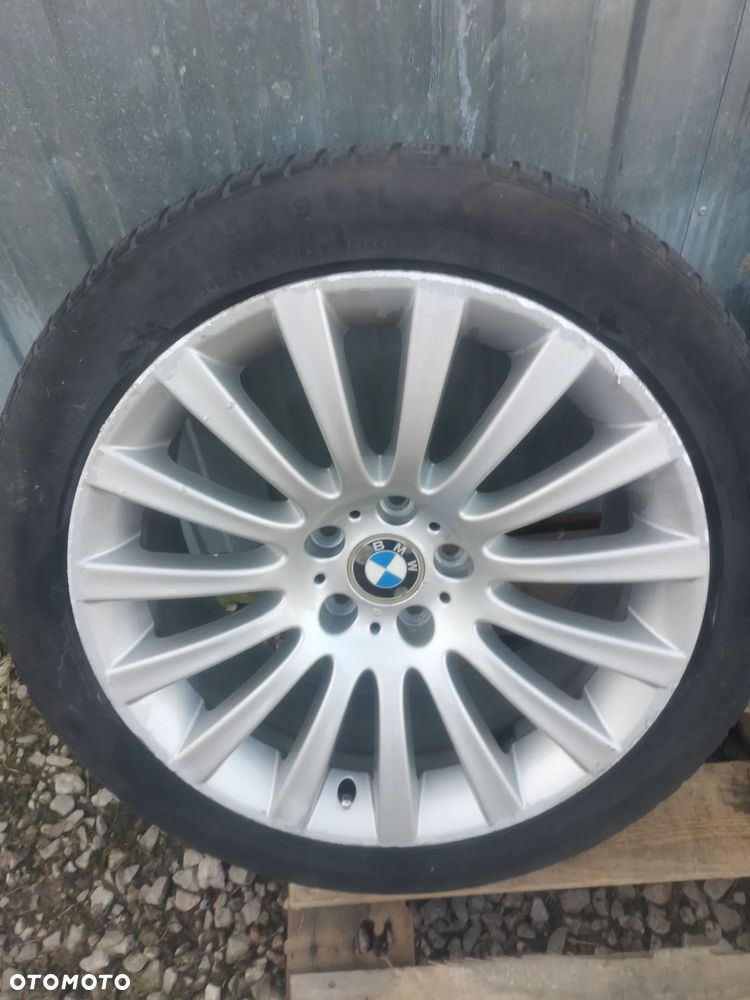 KOŁA FELGI ALUMINIOWE ALUFELGI FELGI BMW 7 OE styling 235 6775404 6775405 8,5j 9,5 x 19" 5x120 ET 25 OPONY ZIMOWE RUNFLAT 245/45 R19  275/40 R19 - 8