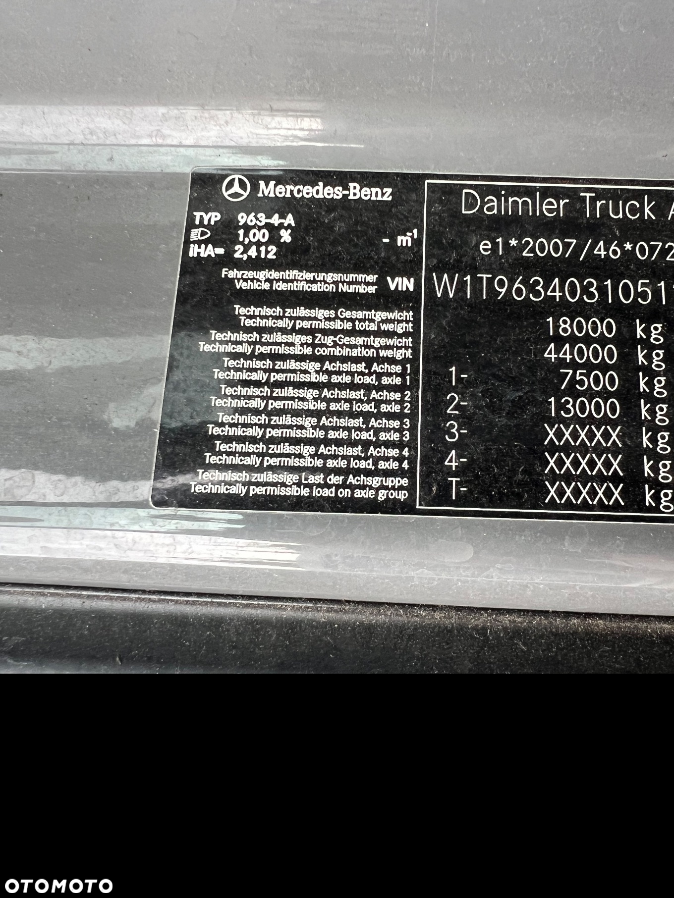 Mercedes-Benz ACTROS  MP5 bez retardera fabrycznie - 22