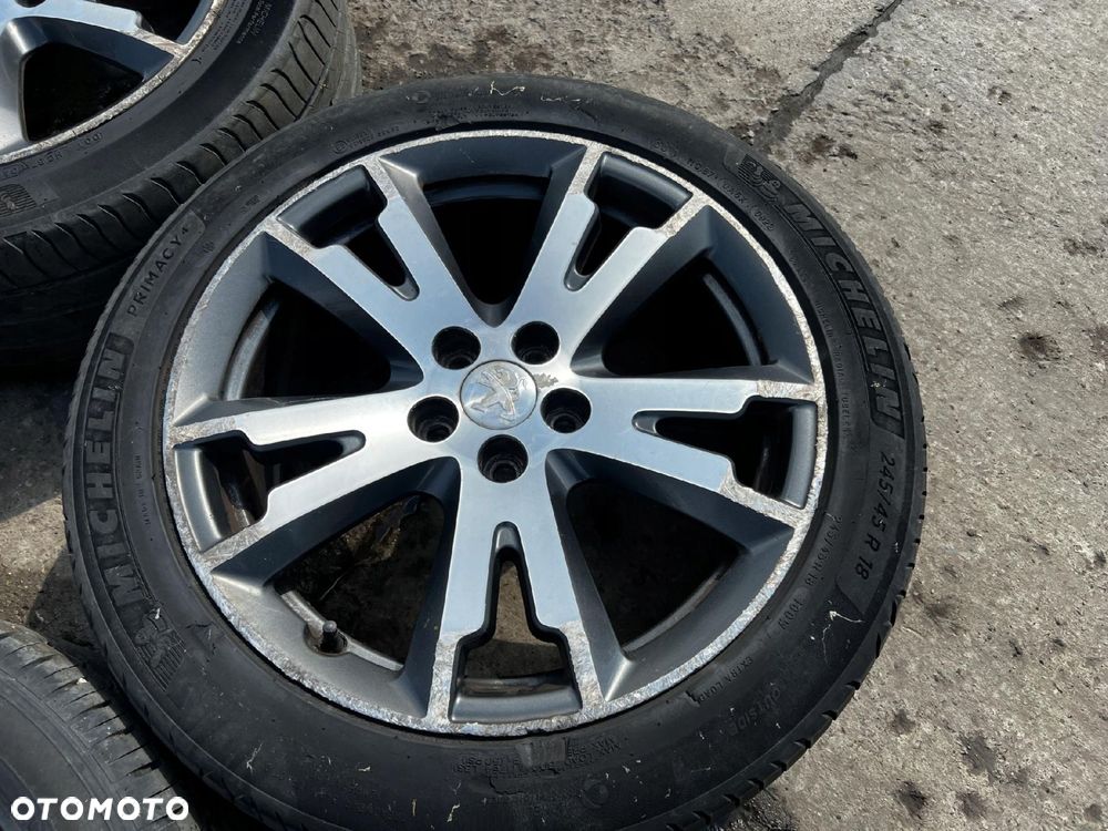 KOŁA FELGI OPONY LETNIE PEUGEOT 508 I RXH 245/45 R18 - 4