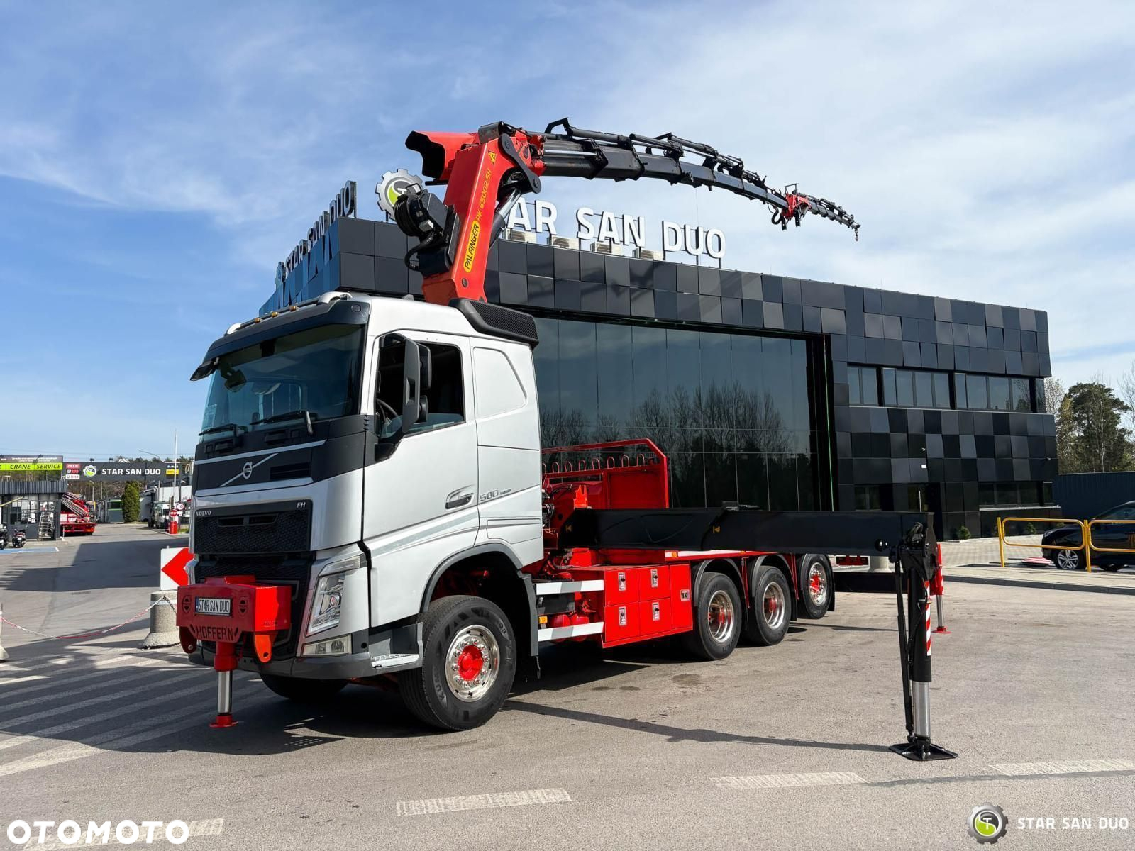 Volvo FH 500 8x4*4 PK65002 Fly JIB HDS Żuraw 7456 godzin Euro 6 Wciągarka - 5