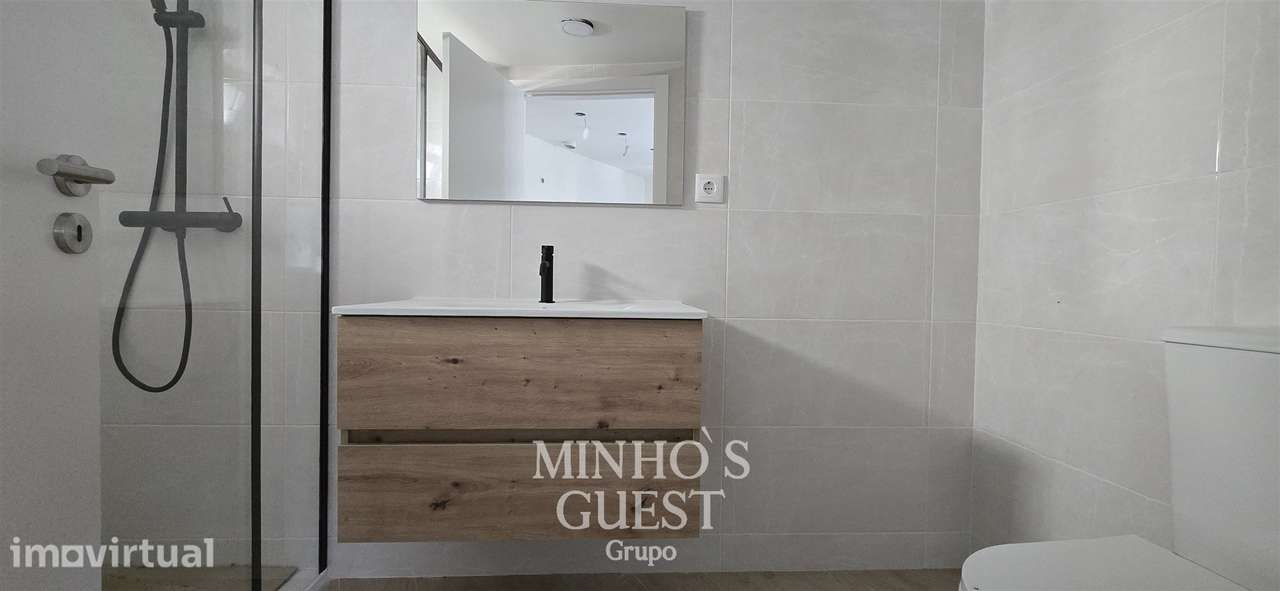 Apartamento T0 totalmente remodelado próximo da UNIVERSIDADE DO MINHO - Grande imagem: 3/9
