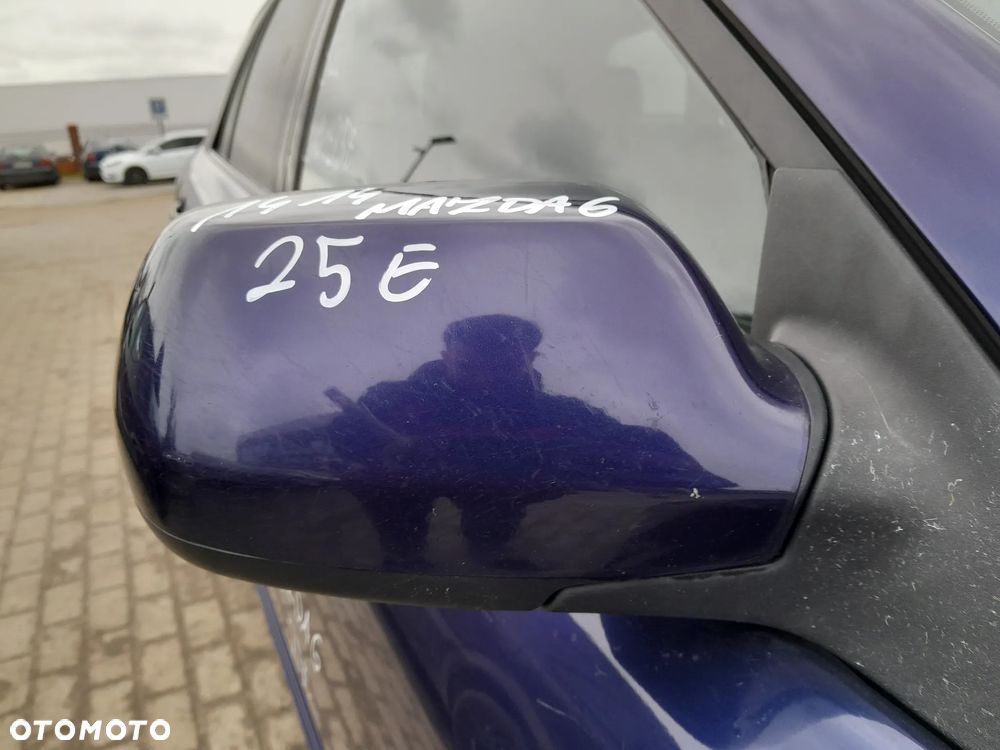 MAZDA 6 LUSTERKO PRAWE PRZEDNIE PRAWY PRZÓD KOLOR: 25E - 2