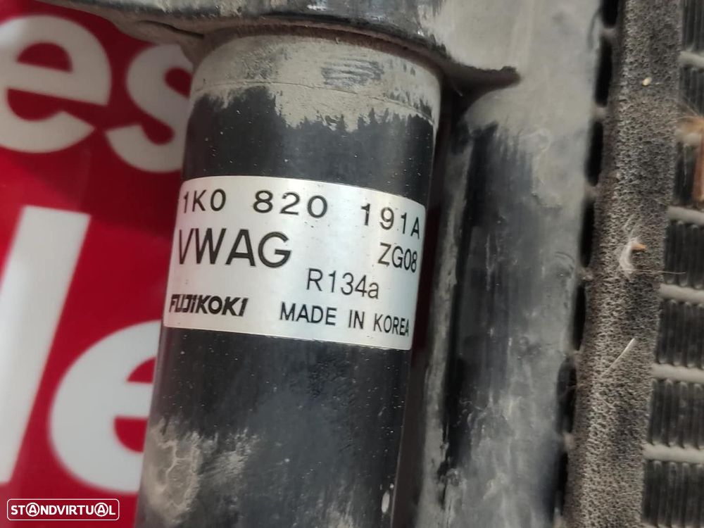 CONDENSADOR / RADIADOR AR CONDICIONADO SEAT LEON 2006 -1K0820191A - 1