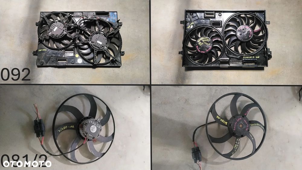 VW-001-399 WENTYLATOR CHŁODNICY VW AUDI SEAT SKODA - 17