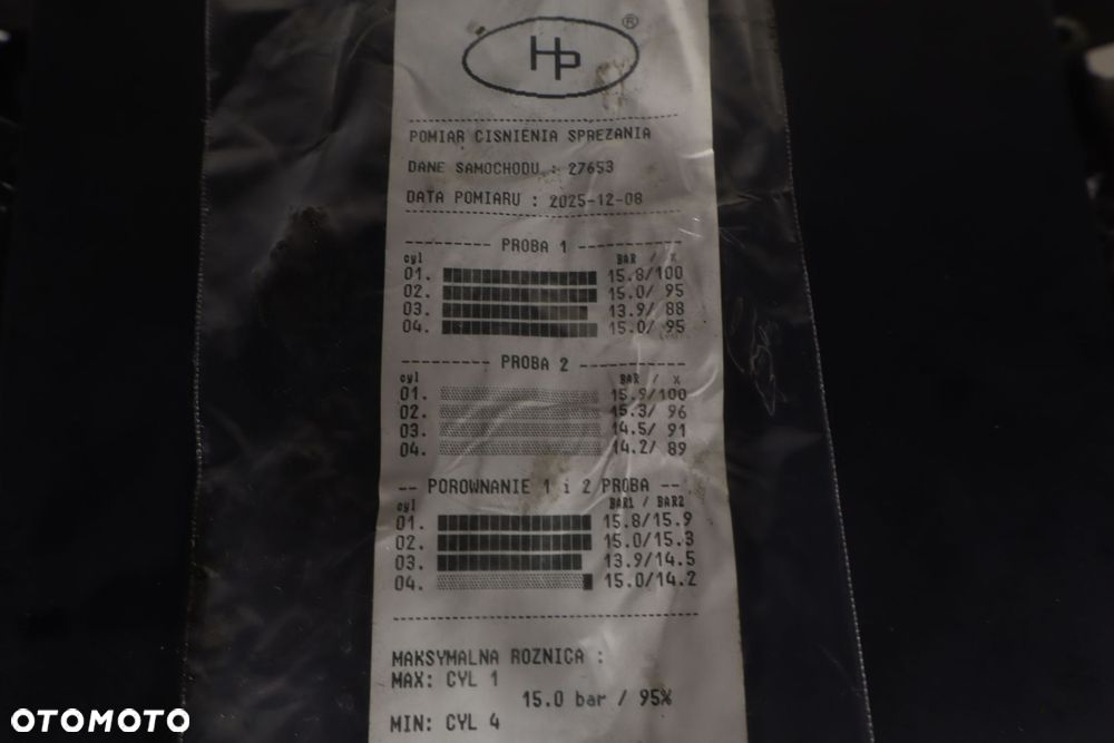 SILNIK  SKODA FABIA III 1.2TSI CJZ TEST - 2