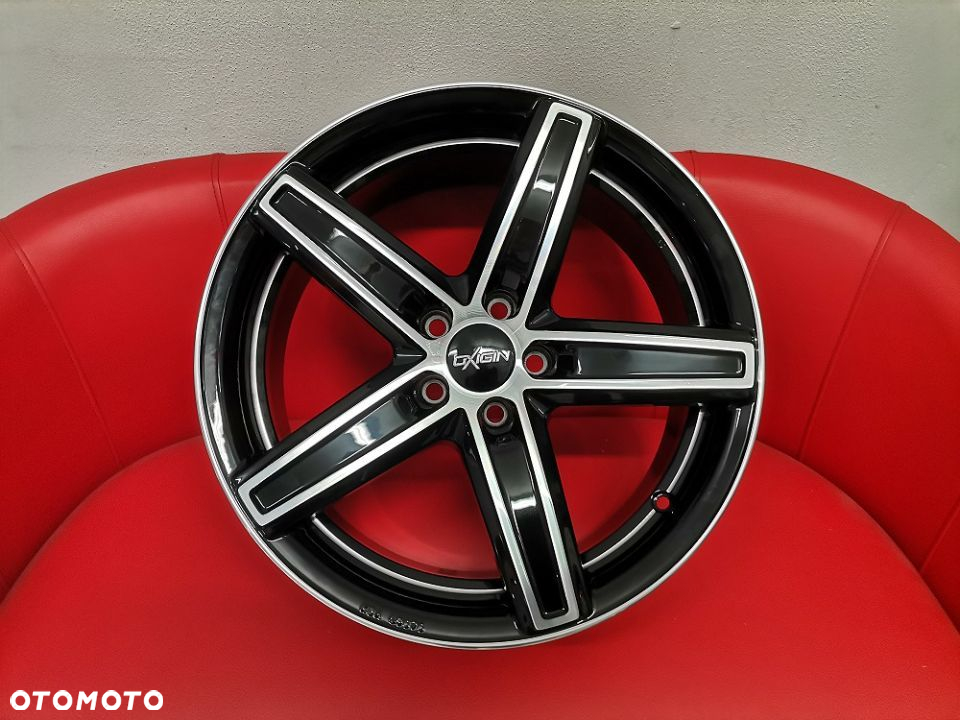 Felgi aluminiowe OXIGIN 18 CONCAVE 5x100r17 et35 AUDI VW SKODA SEAT CZARNY POLER !!! - 3