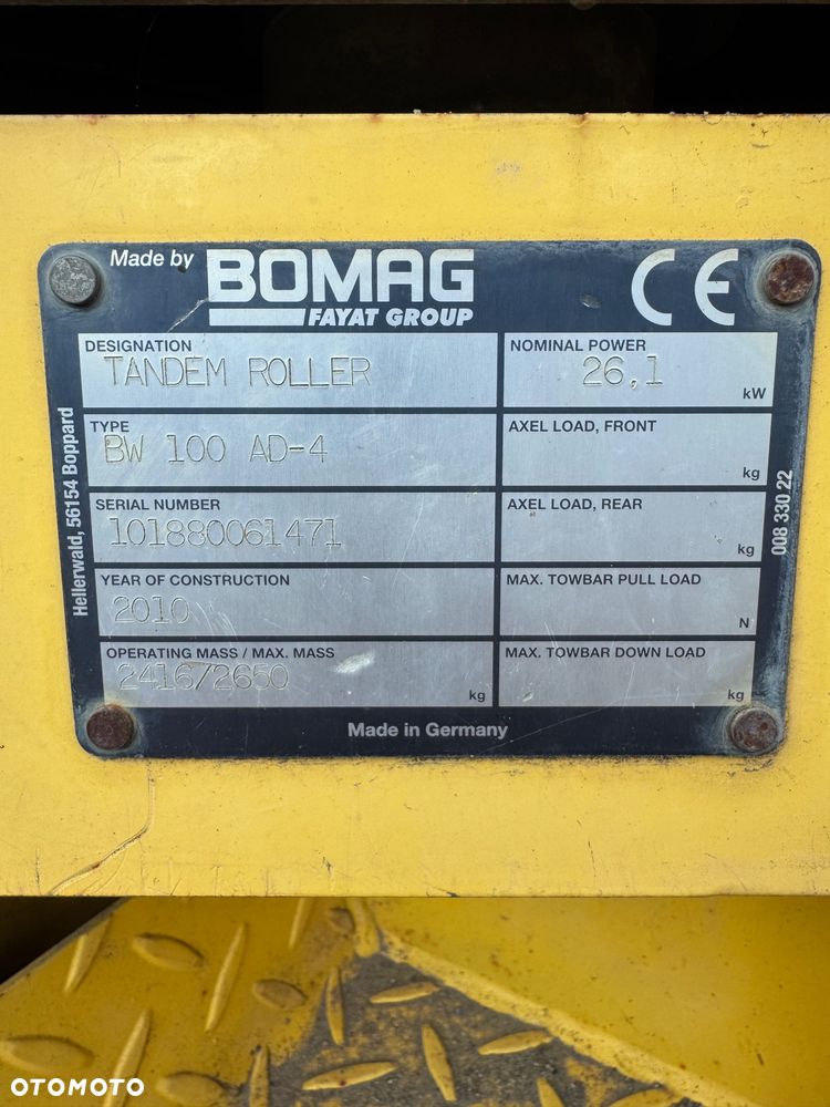Bomag BW-100 AD-4 - 10