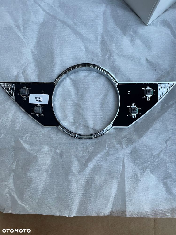 mini cooper r60 r61 emblemat znaczek chrom klapy tył 9801607 - 3