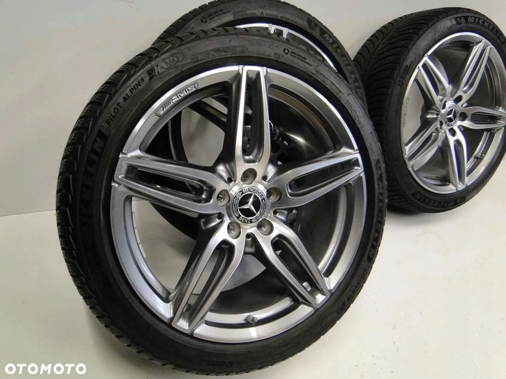Mercedes E EQS W213 felgi alufelgi AMG koła 19 zima zimówki Michelin - 13