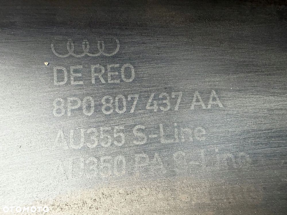 Zderzak przedni Przód Audi A3 8P LIFT S-LINE ORYGINAŁ KOMPLET SPRYSKI - 11
