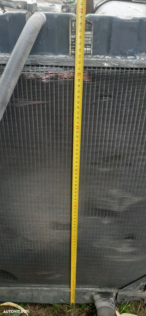 Radiator apa din cupru autobuz/autocar 80cmx69cm - 1